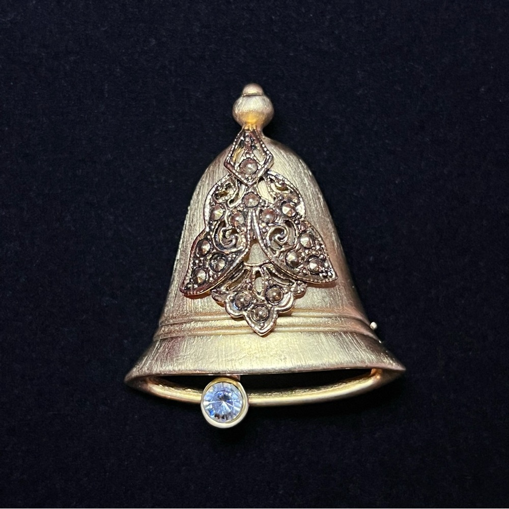 Darlene Vintage Bell Brooch